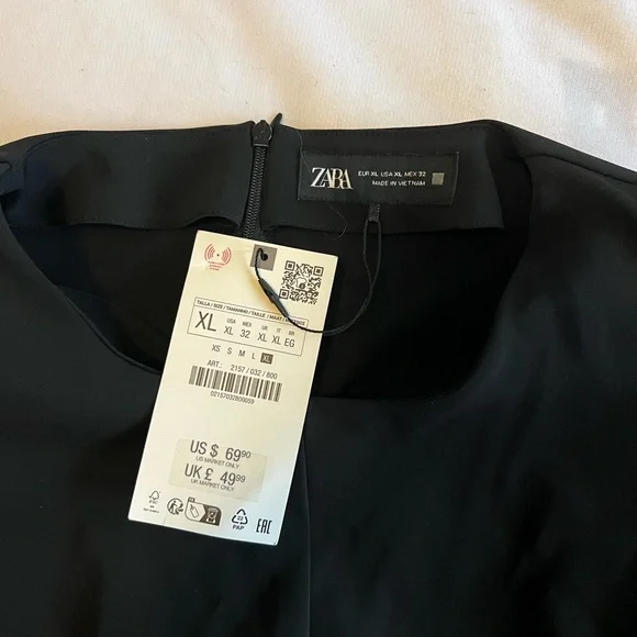 Zara Black Dress - Picture 2 of 4